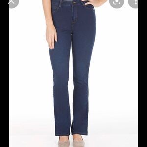 👠French Dressing high waisted boot cut Jeans    Size 10